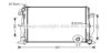 AVA QUALITY COOLING VW2279 Radiator, engine cooling